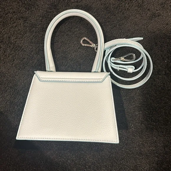 Jacquemus - light Blue Le Chiquito Moyen Top Handle - Picture 10 of 14
